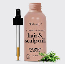 Load image into Gallery viewer, Kitsch Rosemary + Biotin Scalp & Hair Oil (60ml)