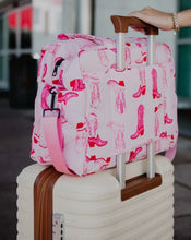 Load image into Gallery viewer, Weekend Puffer Bag with Suitcase Pass Thru Slip by Katydid