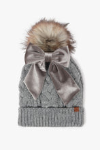 Load image into Gallery viewer, 3-Way Bow Beanie