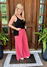Load image into Gallery viewer, Zenana French Terry Wide Leg Pants
