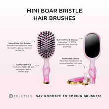 Load image into Gallery viewer, Pinch Me Mini Boar Bristle Brush by Teleties