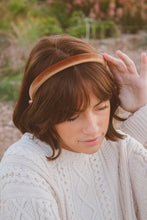 Load image into Gallery viewer, Slim Structured Velvet Headband by Andi