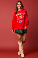 Load image into Gallery viewer, Merry Little Thing Corded Sweatshirt
