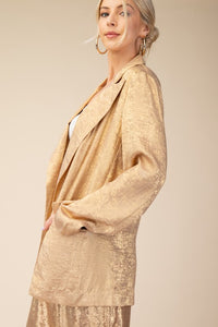 Gold Glitz Blazer