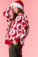 Load image into Gallery viewer, Red Joy Sweater
