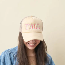 Load image into Gallery viewer, Darling Effect &quot;Y&#39;all&quot; Trucker Hat
