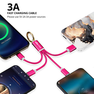 3-in-1 Charging Keychain