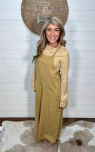 Load image into Gallery viewer, Easel Honey Mustard Wide Leg Overalls
