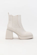 Load image into Gallery viewer, Ivory Chunky Block Heel Boots
