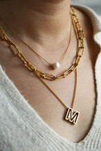 Load image into Gallery viewer, •••20&quot; Block Letter Necklace•••
