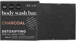 Kitsch Charcoal Detoxifying Body Wash Bar