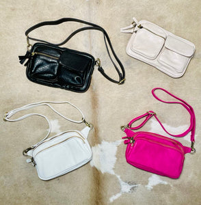 Kylie Double Zip Crossbody