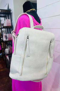 Double Zip Backpack