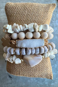 Stone Bracelet Set