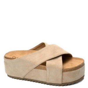 Cross Suede Platform by Corky’s