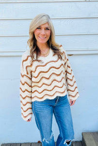 Cinnamon Swirl Sweater