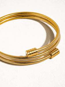 Water Resistant Adjustable Snake Bangle