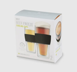 Beer Freeze Set of 2 Cooling Cups