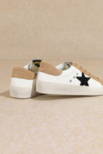 Load image into Gallery viewer, Mi.im Camel Suede w/ Black Star Sneaker
