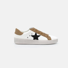Load image into Gallery viewer, Mi.im Camel Suede w/ Black Star Sneaker
