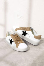 Load image into Gallery viewer, Mi.im Camel Suede w/ Black Star Sneaker

