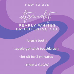 Ultraviolet Pearly White Teeth Whitening Gel