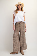 Load image into Gallery viewer, Easel Cheetah Wide Leg Pants
