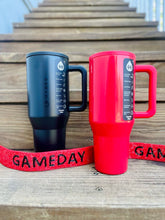 Load image into Gallery viewer, 40oz Black Hydrojug Traveler Tumbler
