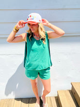 Load image into Gallery viewer, Mineral Wash Green Slouchy Set
