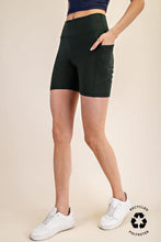 Load image into Gallery viewer, 6” Black Babysuede Biker Shorts with Pockets
