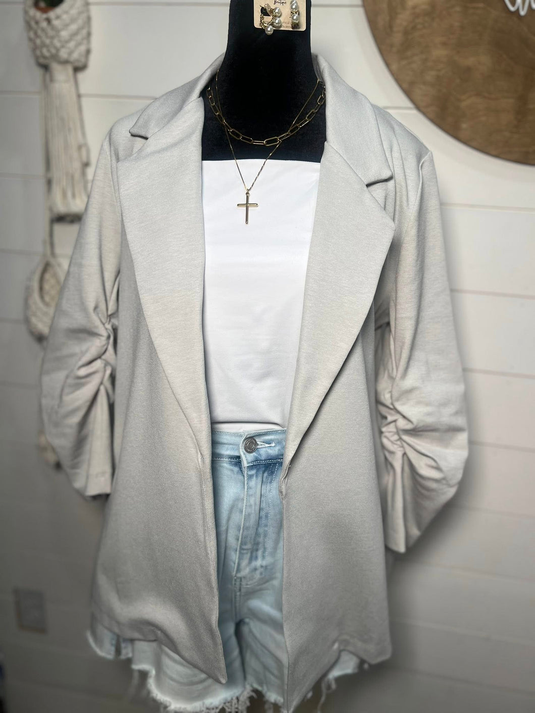 Magic 3/4 Sleeve Blazer by Dear Scarlett