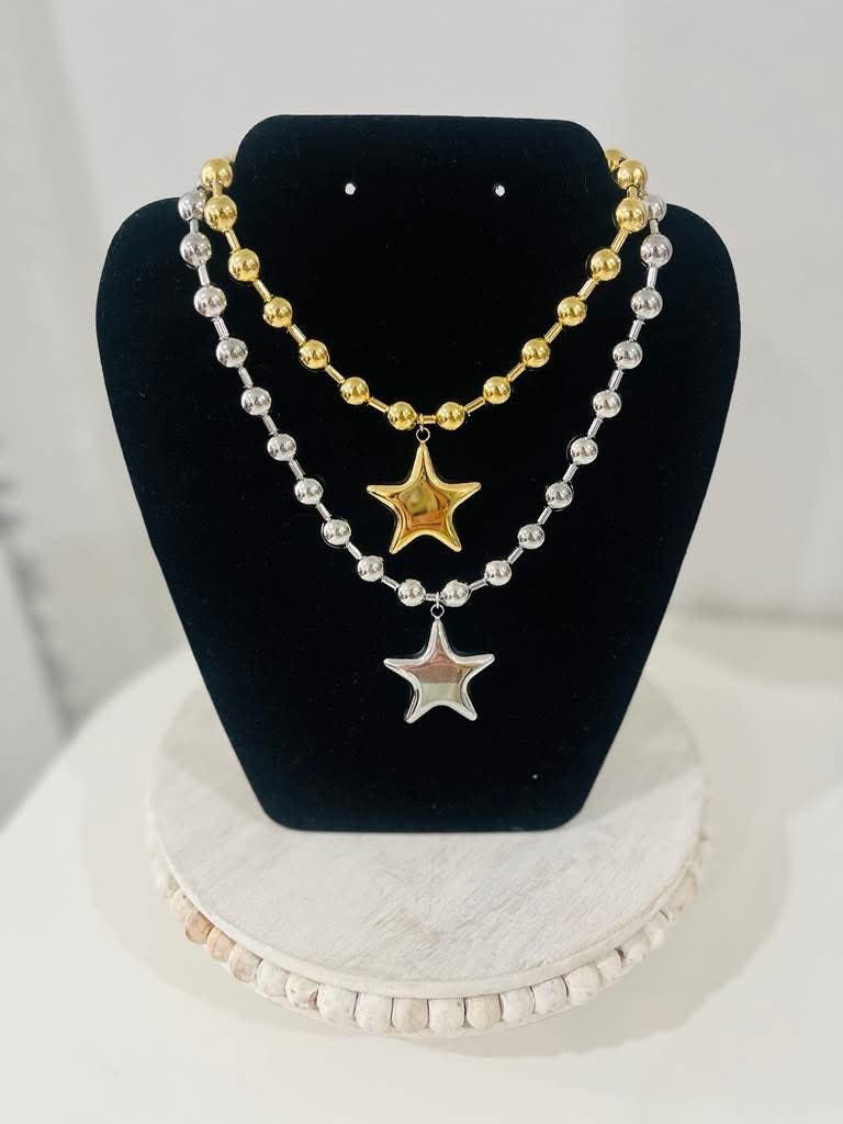 Chunky Star Necklace