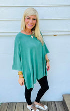 Load image into Gallery viewer, Easel Basil Oversized Top with Heart Detail
