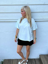 Load image into Gallery viewer, Washed Cotton Boxy Tee
