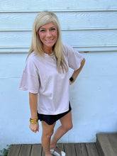 Load image into Gallery viewer, Washed Cotton Boxy Tee
