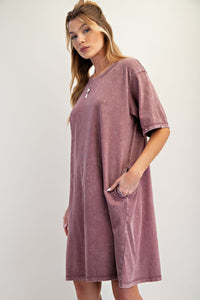 Rhinestone T-shirt Dress by Easel
