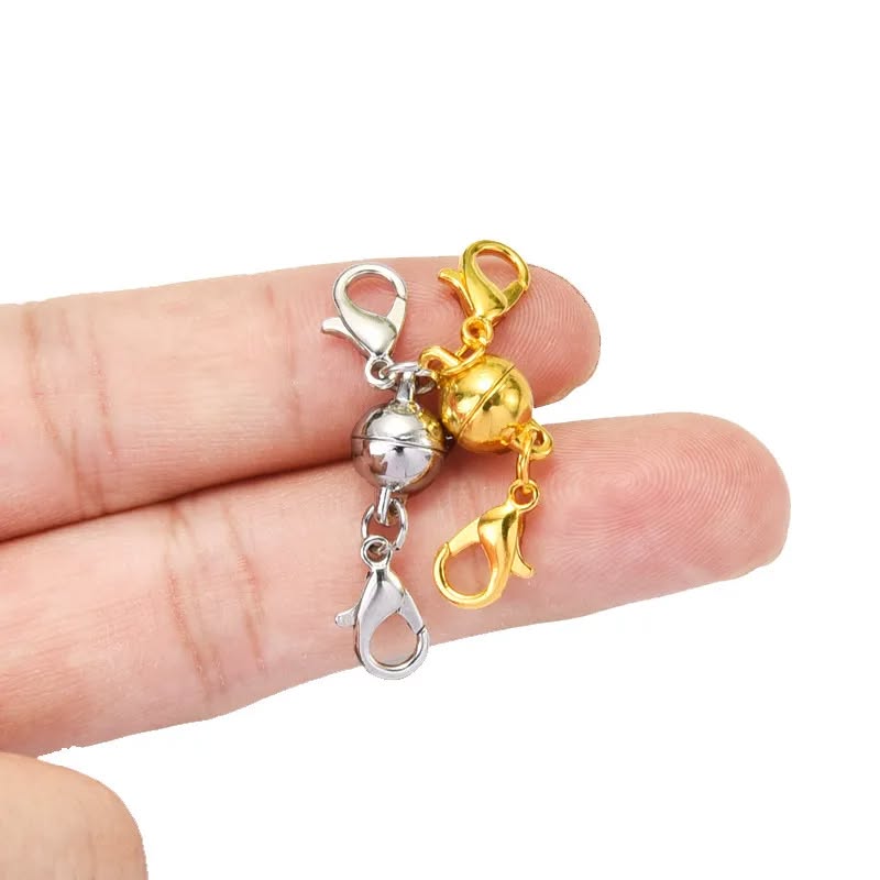 Alloy Gold & Silver Magnetic Clasps
