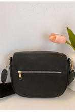 Load image into Gallery viewer, Double Zipper Vegan Leather Belt Bag
