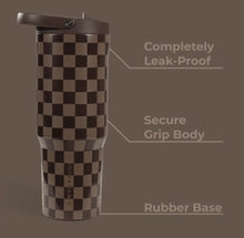 Load image into Gallery viewer, 32oz Autumn Checkers Hydrojug Sport Water Bottle
