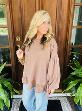 Load image into Gallery viewer, Layered Ruffle Hem Tunic by Easel
