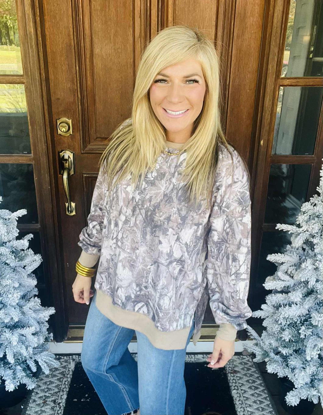 Camo Pullover by Birdie