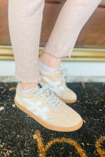 Load image into Gallery viewer, Little Girls Shu Shop Sneakers-Nude Sasha
