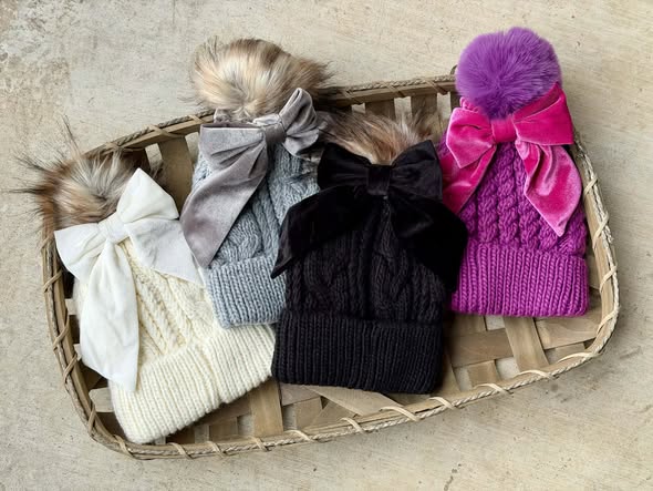 3-Way Bow Beanie