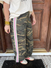 Load image into Gallery viewer, Striped Wide Leg Jeans by POL
