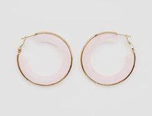 Load image into Gallery viewer, Tarnish Resistant Gold Lined Acrylic Earrings

