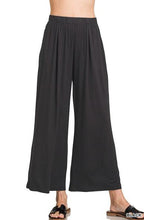 Load image into Gallery viewer, Black Zenana Casual Dressy Pants
