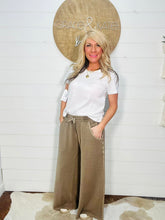 Load image into Gallery viewer, Zenana French Terry Wide Leg Pants
