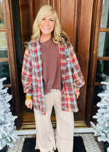 Load image into Gallery viewer, Taupe Zenana French Terry Wide Leg Flare Pants
