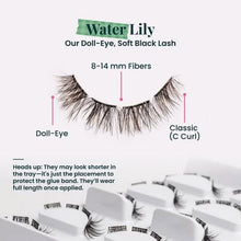Load image into Gallery viewer, Sticktionary Pre-Glued Sweetheart Lashes by FlutterHabit - Set of 5 Pairs
