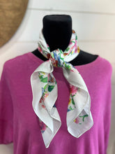 Load image into Gallery viewer, Large Floral Satin Printed Scarf
